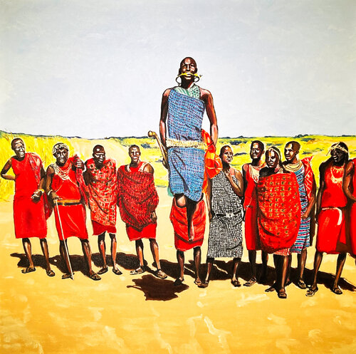 Rising Up! di Tony Smith, Pittura in vendita su Singulart
