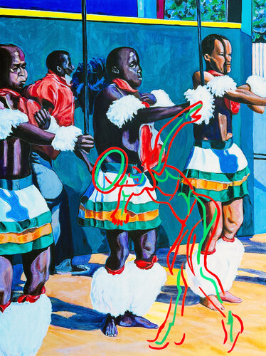 Zulu Dance von Tony Smith, Malerei kaufen auf Singulart