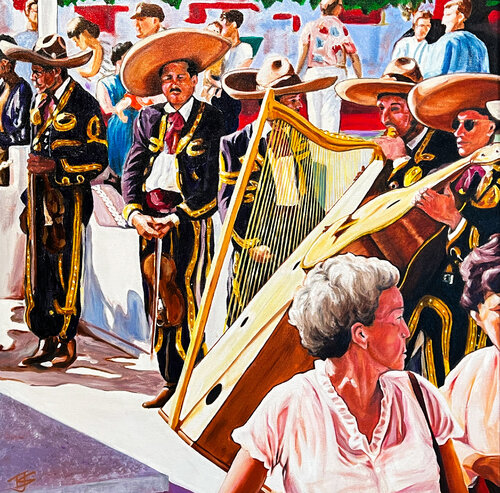 Waiting our turn di Tony Smith, Pittura in vendita su Singulart