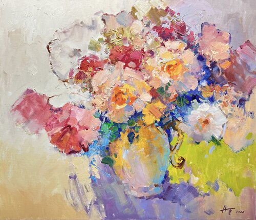 Bouquet di Andrei Belaichuk, Pittura in vendita su Singulart
