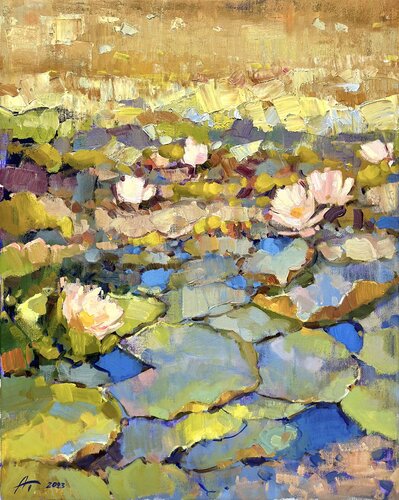 Lilies di Andrei Belaichuk, Pittura in vendita su Singulart