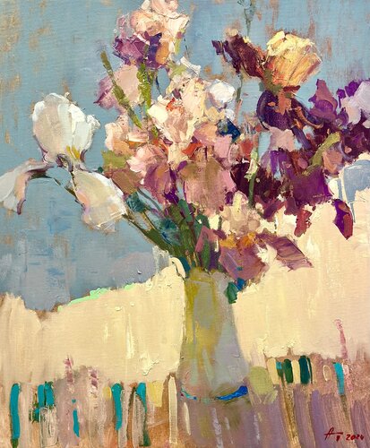 Irises van Andrei Belaichuk, Schilderij te koop op Singulart