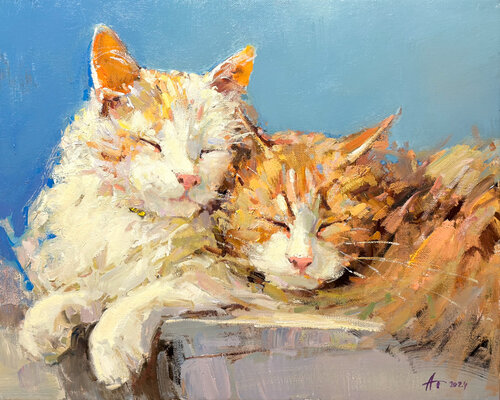 Sweet Dreams di Andrei Belaichuk, Pittura in vendita su Singulart