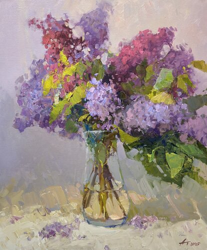 Tender Lilac van Andrei Belaichuk, Schilderij te koop op Singulart