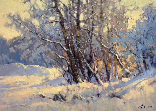 Winter Light van Andrei Belaichuk, Schilderij te koop op Singulart