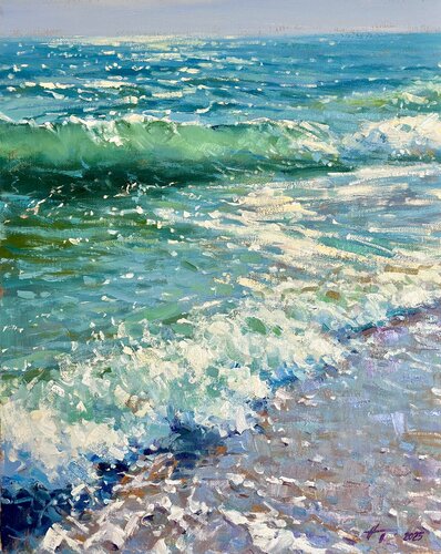 Breath of the Sea di Andrei Belaichuk, Pittura in vendita su Singulart