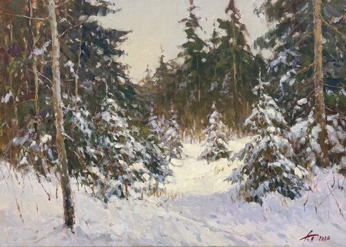 Deep in the Forest van Andrei Belaichuk, Schilderij te koop op Singulart