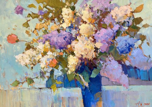 Lilac Morning by Andrei Belaichuk, Painting for Sale on Singulart