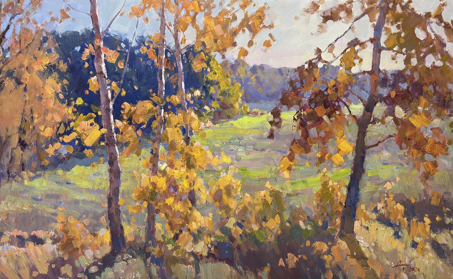 The colors of autumn Andrei Belaichuk Dipinto originale in vendita
