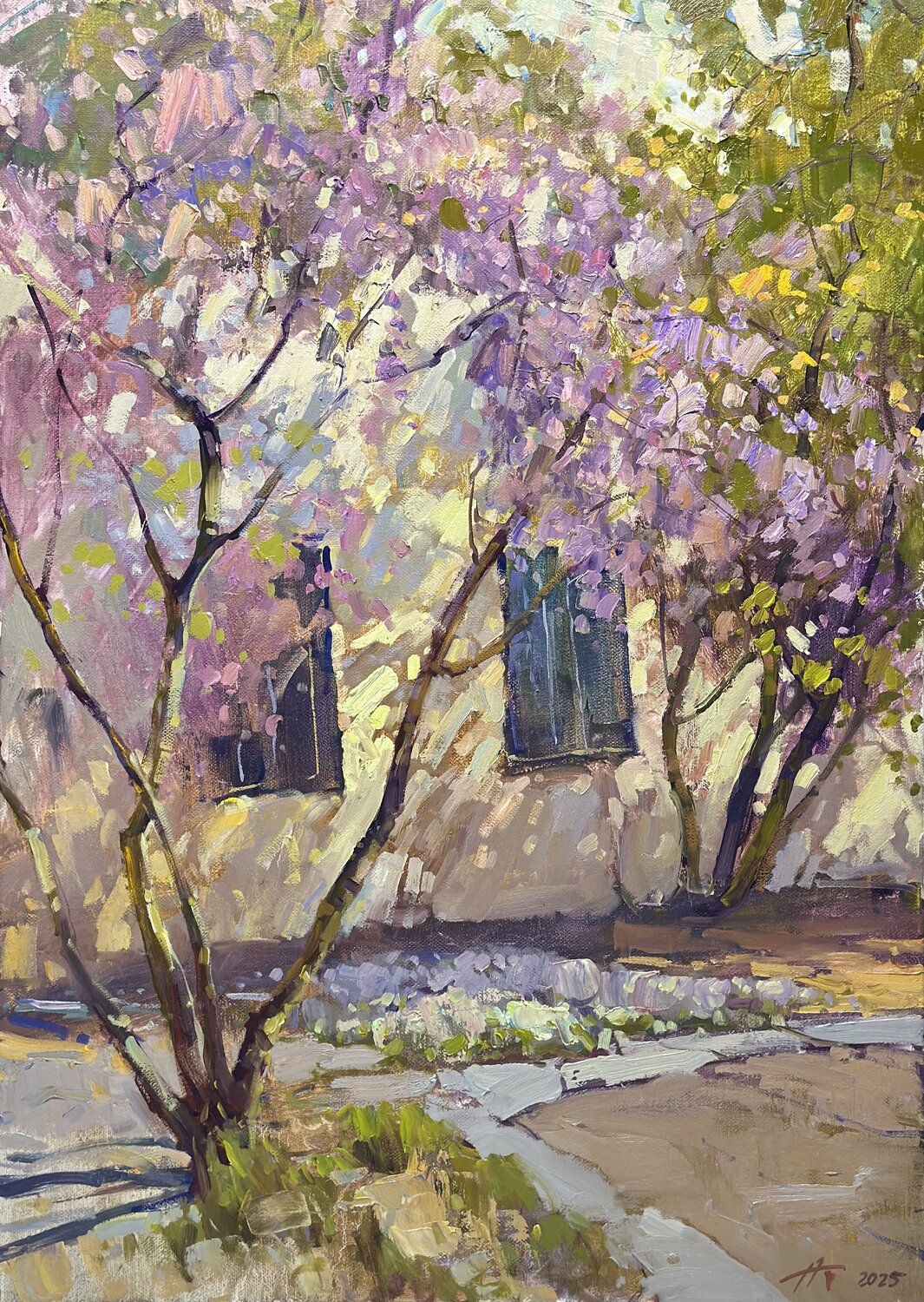 A City Embraced by Spring Andrei Belaichuk