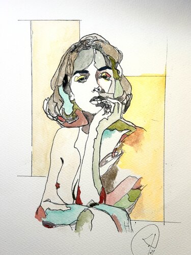 Anaïs van David Albert, Schilderij te koop op Singulart