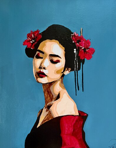 Flor de silencio von David Albert, Malerei kaufen auf Singulart
