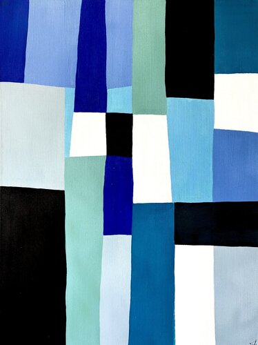 Silencio vertical van David Albert, Schilderij te koop op Singulart