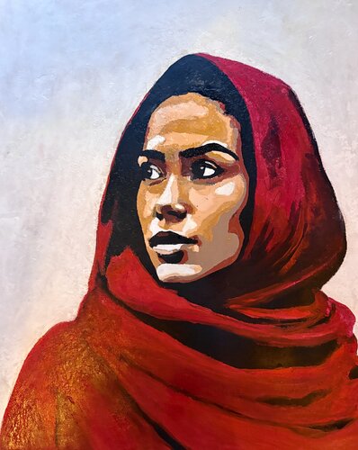 L’éclat du regard de David Albert, Pintura a la venta en Singulart