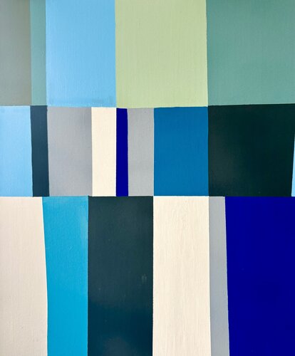 Les rythmes de l’eau par David Albert, Peinture en vente sur Singulart