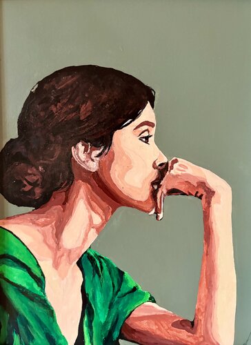 Réflexion verte von David Albert, Malerei kaufen auf Singulart