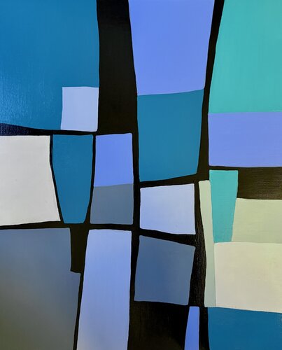 Blue Drift di David Albert, Pittura in vendita su Singulart
