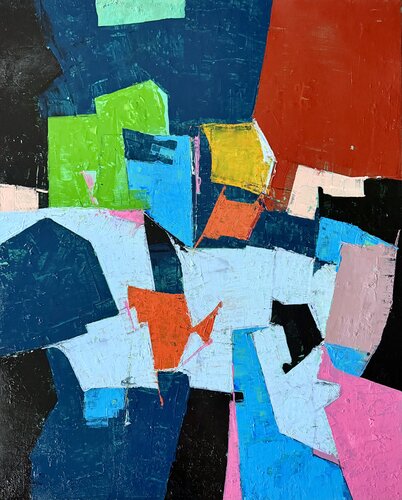 Entre le Béton et la Mer by David Albert, Painting for Sale on Singulart