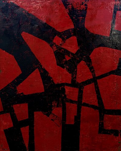 L'Ombre du Rouge by David Albert, Painting for Sale on Singulart