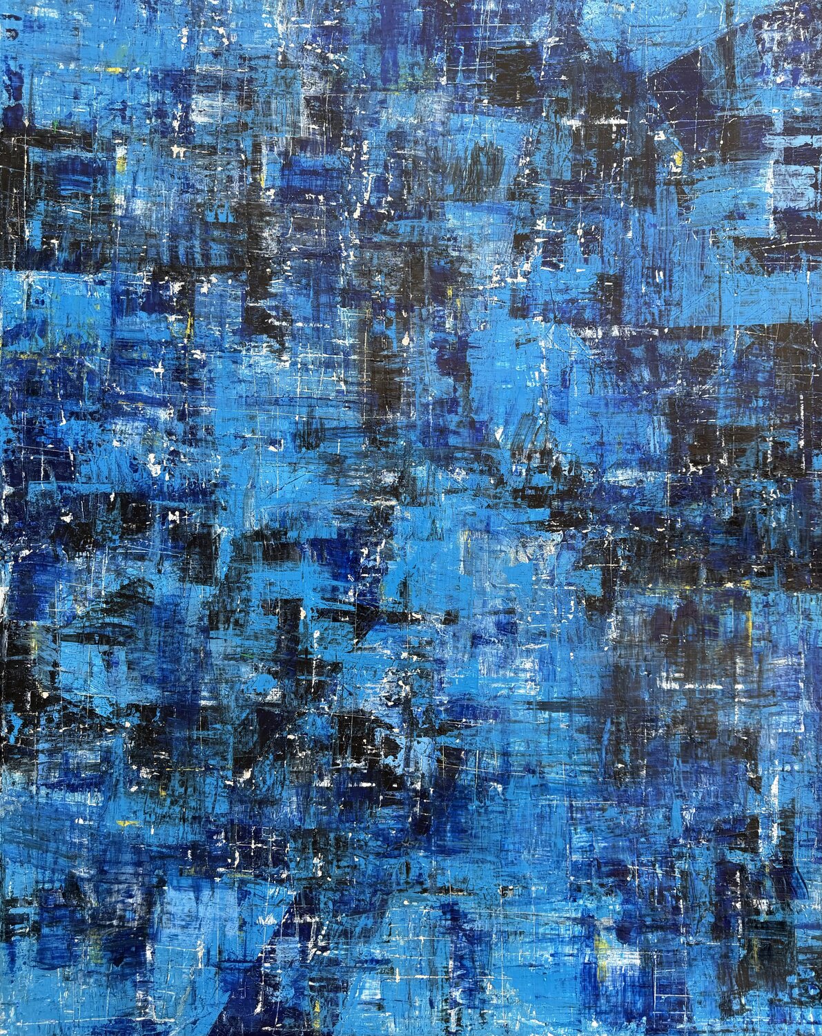 El Born, la nuit David Albert Original painting for sale