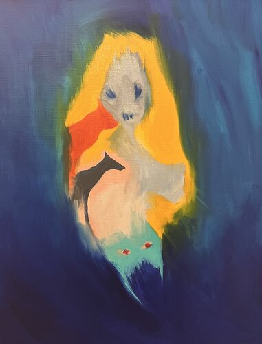 No Voice di Amanda Wall, Pittura in vendita su Singulart