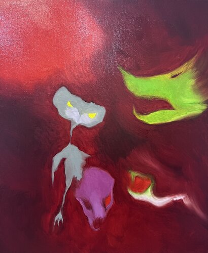 Root Chakra van Amanda Wall, Schilderij te koop op Singulart