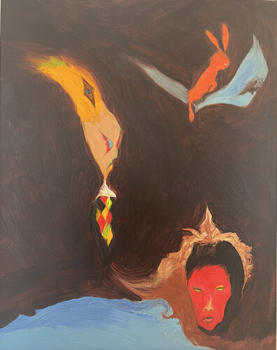Mio Carravaggio van Amanda Wall, Schilderij te koop op Singulart