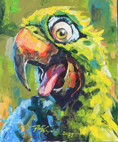 Kakadu de Johann Kogelnig, Pintura a la venta en Singulart