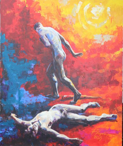 Kain and Abel de Johann Kogelnig, Pintura a la venta en Singulart