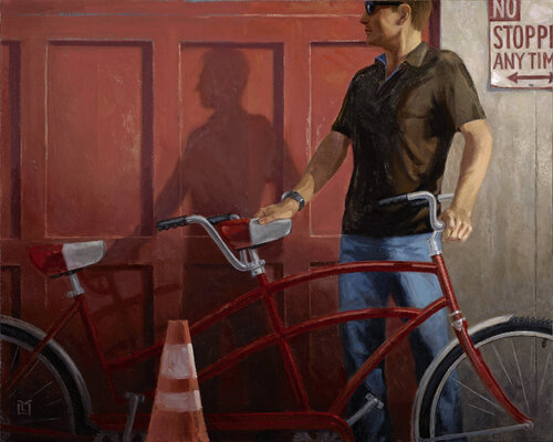 A Handful of Shadows di Lawrence McAdams, Pittura in vendita su Singulart