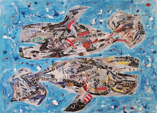 S.O.S. by Christiane Guerry, Work on Paper for Sale on Singulart