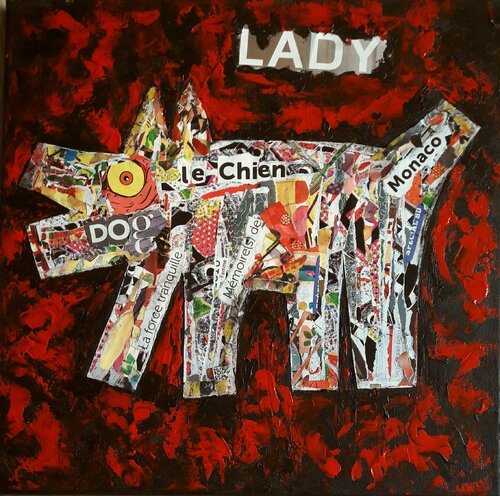 LADY van Christiane Guerry, Schilderij te koop op Singulart