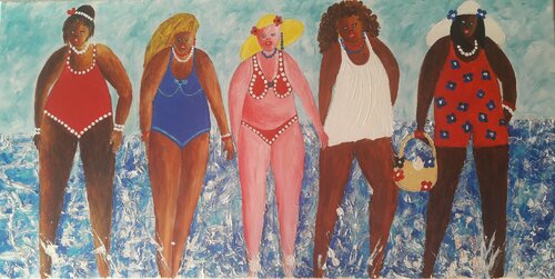 COPINES DE PLAGE Christiane Guerry