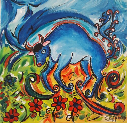ALESSIO van Christiane Guerry, Schilderij te koop op Singulart