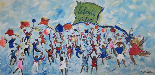 VOLER par Christiane Guerry, Peinture en vente sur Singulart