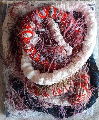 SYMPHONIE di Christiane Guerry, Tessile in vendita su Singulart