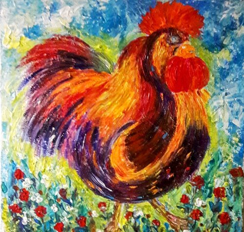 LA MARQUISE by Christiane Guerry, 회화 for Sale on Singulart