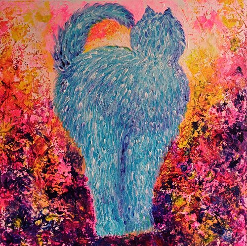 SAPHIR by Christiane Guerry, 회화 for Sale on Singulart