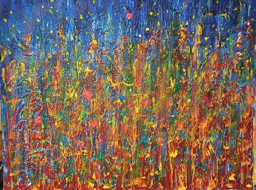 DANS LA NUIT by Christiane Guerry, Work on Paper for Sale on Singulart