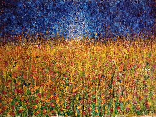 DANS LA NUIT N02 von Christiane Guerry, Werk auf Papier kaufen auf Singulart