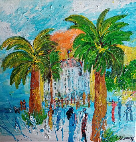 LE NEGRESCO IV von Christiane Guerry, Malerei kaufen auf Singulart