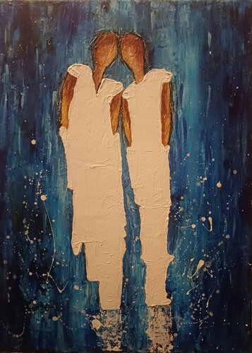 YOU AND ME van Christiane Guerry, Schilderij te koop op Singulart