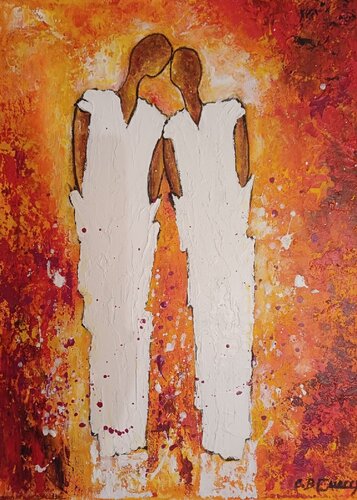 YOU AND ME I par Christiane Guerry, Peinture en vente sur Singulart