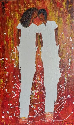 YOU AND ME II van Christiane Guerry, Schilderij te koop op Singulart