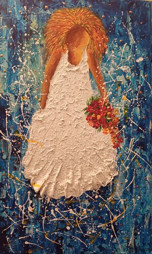 POUR TOI MAMAN van Christiane Guerry, Schilderij te koop op Singulart