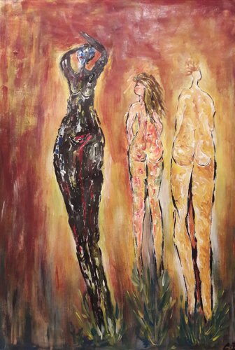 LES 3 AGES di Christiane Guerry, Opera su carta in vendita su Singulart