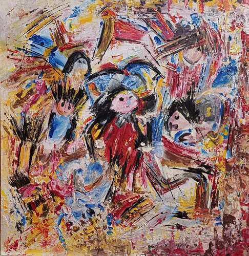 MOUVEMENTS di Christiane Guerry, Pittura in vendita su Singulart