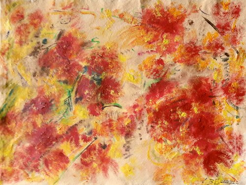 EXPLOSION von Christiane Guerry, Textil kaufen auf Singulart