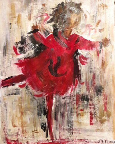 THE GIRL von Christiane Guerry, Werk auf Papier kaufen auf Singulart