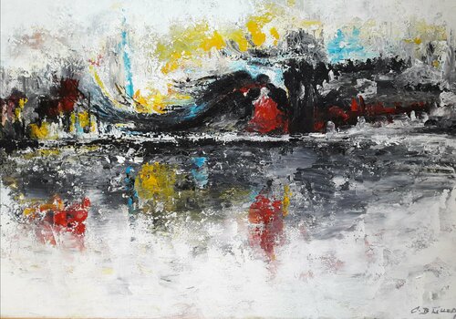 MY LANDSCAPE di Christiane Guerry, Pittura in vendita su Singulart